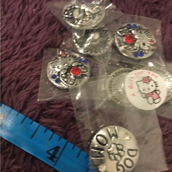 Adorable NEW Hello Kitty Silver Toned Fashion Charm Bracelet With Charms - Picture 9 of 15